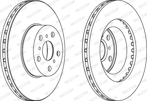 Ferodo DDF1055 - Kočioni disk www.molydon.hr