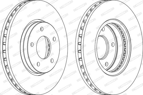 Ferodo DDF1069C - Kočioni disk www.molydon.hr