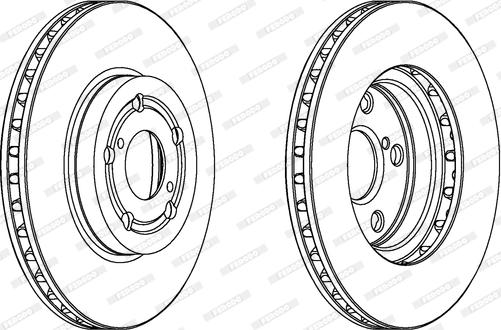 Ferodo DDF1064 - Kočioni disk www.molydon.hr