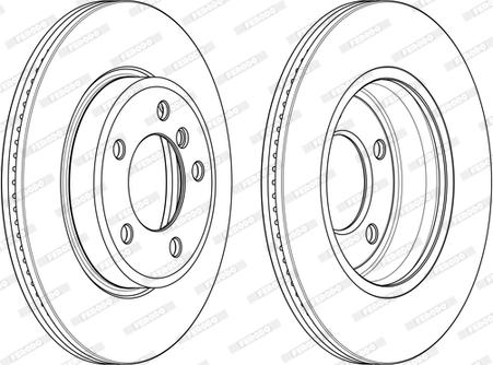 Ferodo DDF1066C-1-D - Kočioni disk www.molydon.hr