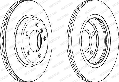 Ferodo DDF1066C - Kočioni disk www.molydon.hr