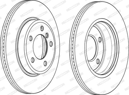 Ferodo DDF1066 - Kočioni disk www.molydon.hr