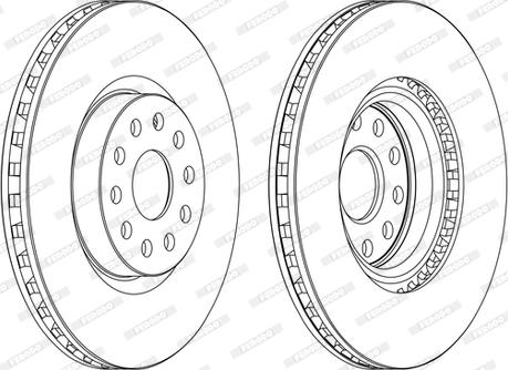 Ferodo DDF1062C - Kočioni disk www.molydon.hr