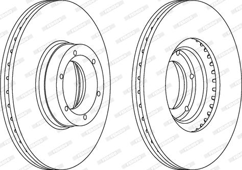 Ferodo DDF1067 - Kočioni disk www.molydon.hr