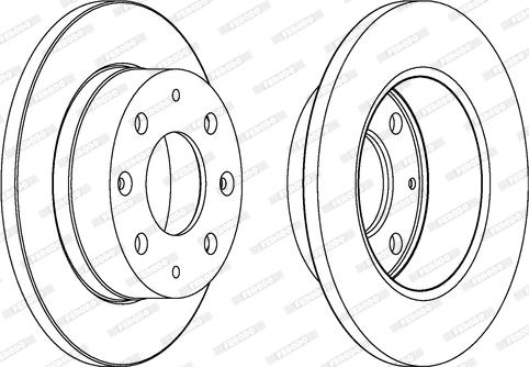 Raybestos 9005 - Kočioni disk www.molydon.hr