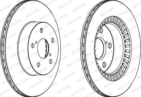 Ferodo DDF1009C - Kočioni disk www.molydon.hr