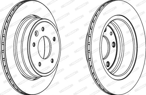 Ferodo DDF1004 - Kočioni disk www.molydon.hr