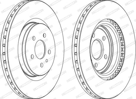 Ferodo DDF1001C - Kočioni disk www.molydon.hr