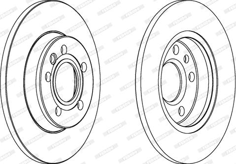 Ferodo DDF1012C - Kočioni disk www.molydon.hr