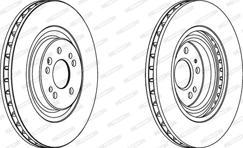 Ferodo DDF1085 - Kočioni disk www.molydon.hr