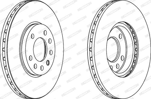 Ferodo DDF1082 - Kočioni disk www.molydon.hr