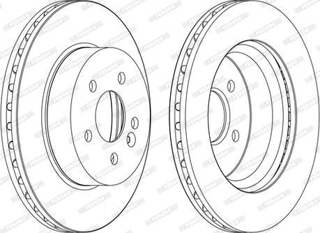 Ferodo DDF1036C - Kočioni disk www.molydon.hr