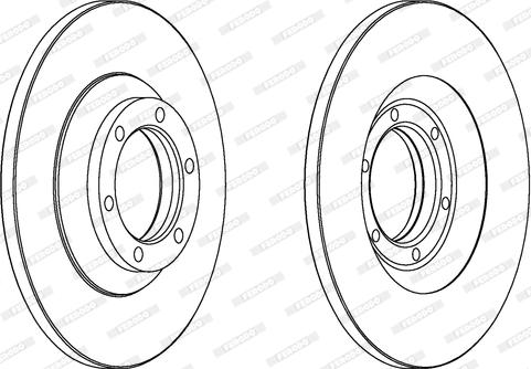 Ferodo DDF1038 - Kočioni disk www.molydon.hr