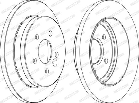 Ferodo DDF1037C - Kočioni disk www.molydon.hr