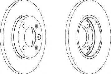 Ferodo DDF103C-1 - Kočioni disk www.molydon.hr