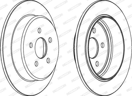 Ferodo DDF1026 - Kočioni disk www.molydon.hr