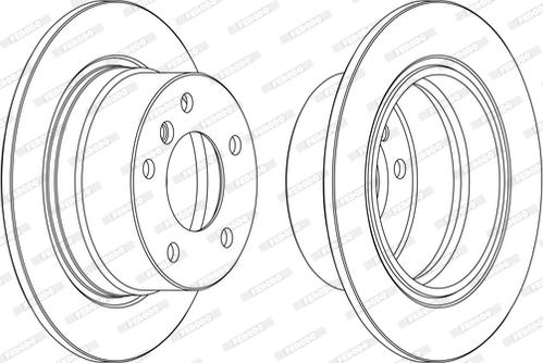 Ferodo DDF1028C - Kočioni disk www.molydon.hr