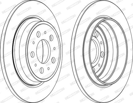 Ferodo DDF1079C-1-D - Kočioni disk www.molydon.hr