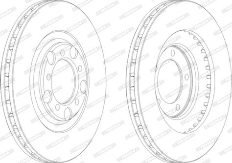 Ferodo DDF1071 - Kočioni disk www.molydon.hr