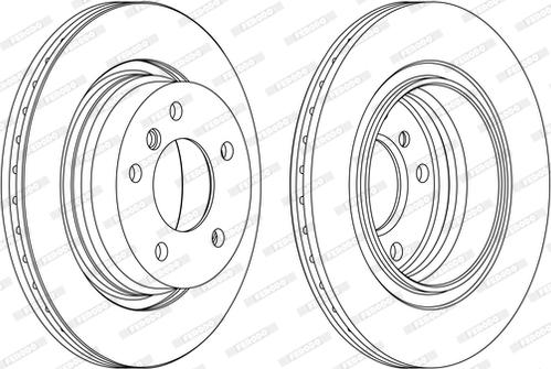 Ferodo DDF1073C-1-D - Kočioni disk www.molydon.hr