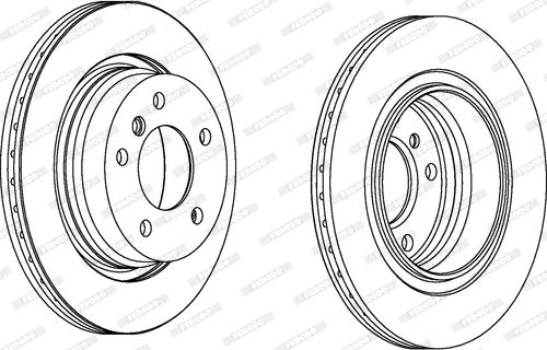 Ferodo DDF1073C - Kočioni disk www.molydon.hr