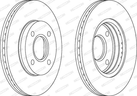 Ferodo DDF1072 - Kočioni disk www.molydon.hr