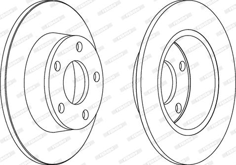 Ferodo DDF1190 - Kočioni disk www.molydon.hr