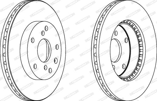 Ferodo DDF1192 - Kočioni disk www.molydon.hr