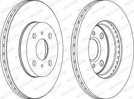 Ferodo DDF1149P-D - Kočioni disk www.molydon.hr