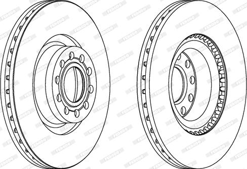 Ferodo DDF1150 - Kočioni disk www.molydon.hr