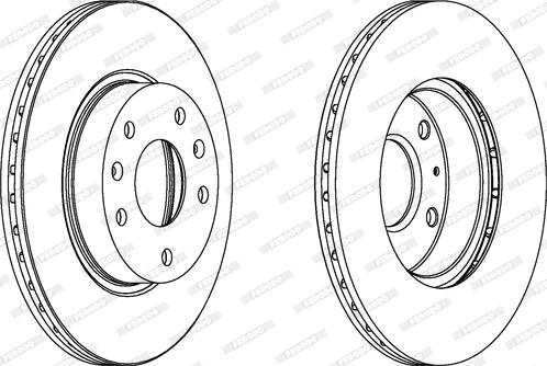 Ferodo DDF1151C - Kočioni disk www.molydon.hr