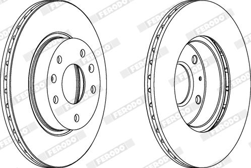 Ferodo DDF1151X - Kočioni disk www.molydon.hr