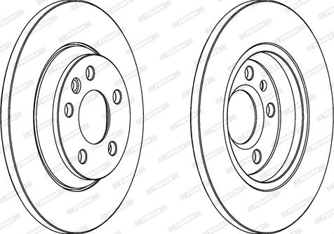 Ferodo DDF1158C - Kočioni disk www.molydon.hr