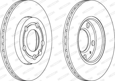 Ferodo DDF1164C - Kočioni disk www.molydon.hr