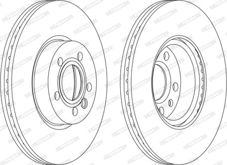 Ferodo DDF1160C - Kočioni disk www.molydon.hr