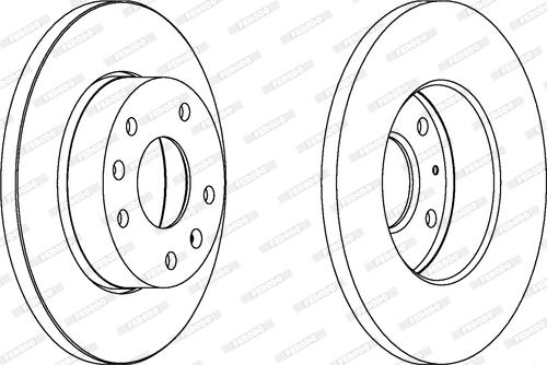 Ferodo DDF1100 - Kočioni disk www.molydon.hr