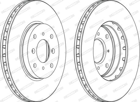 Ferodo DDF1119C - Kočioni disk www.molydon.hr