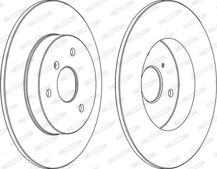 Ferodo DDF1111C-1-D - Kočioni disk www.molydon.hr