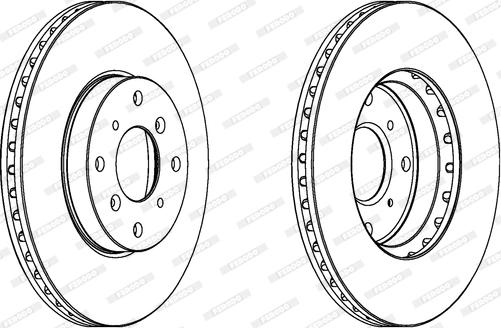 Ferodo DDF1189 - Kočioni disk www.molydon.hr