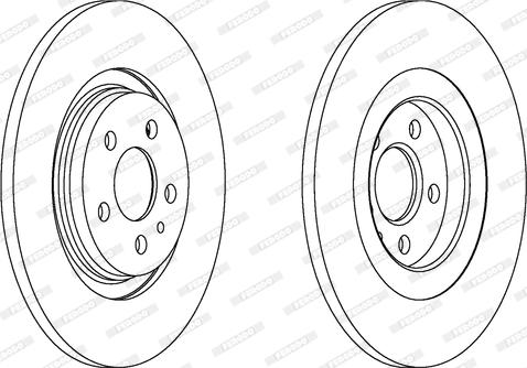 Ferodo DDF1181C - Kočioni disk www.molydon.hr