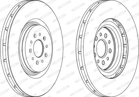 Ferodo DDF1183C-1 - Kočioni disk www.molydon.hr