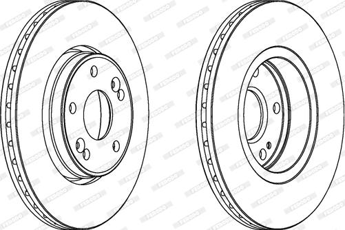 Ferodo DDF1182 - Kočioni disk www.molydon.hr