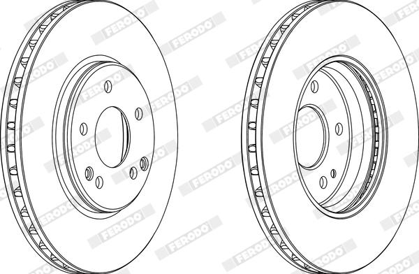 Ferodo DDF1136X - Kočioni disk www.molydon.hr