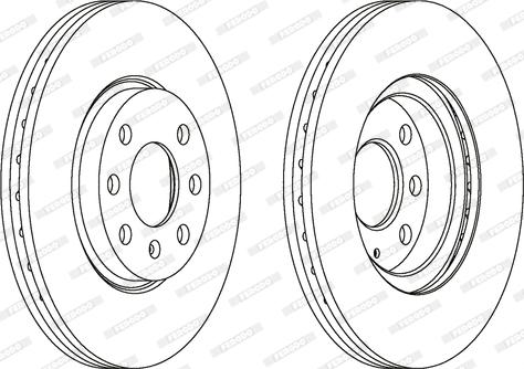 Ferodo DDF1131C - Kočioni disk www.molydon.hr