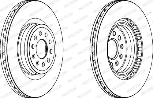 Ferodo DDF1137 - Kočioni disk www.molydon.hr