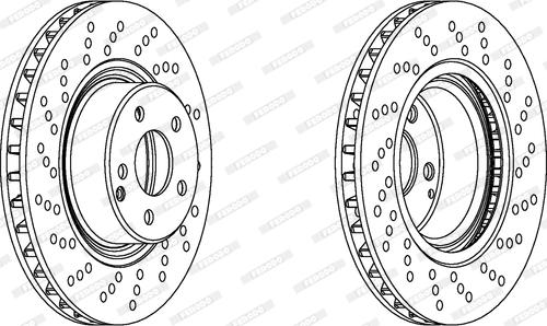 Ferodo DDF1120 - Kočioni disk www.molydon.hr