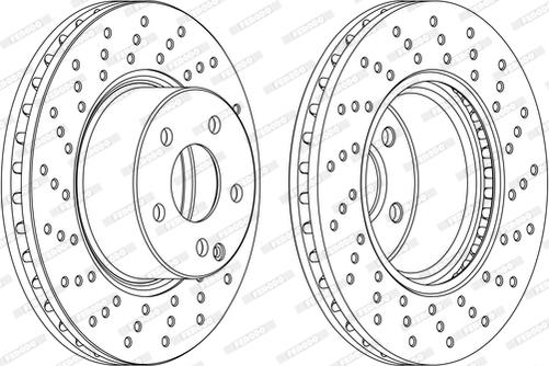 Ferodo DDF1121DC-1-D - Kočioni disk www.molydon.hr