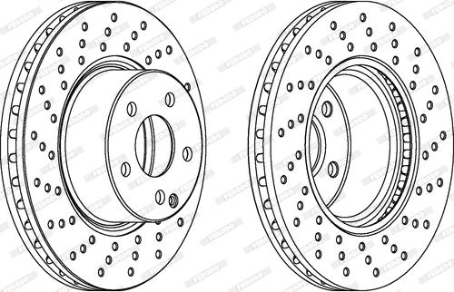 Ferodo DDF112-1 - Kočioni disk www.molydon.hr