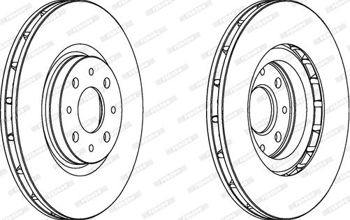 Ferodo DDF1122 - Kočioni disk www.molydon.hr