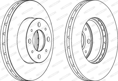 Ferodo DDF1179C - Kočioni disk www.molydon.hr